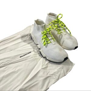 BALENCIAGA Lace-up Knit Sock Speed Trainers